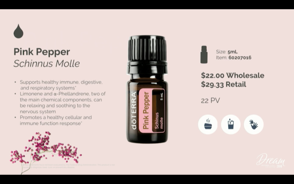 doTERRA pink pepper is the superhero of essential oils