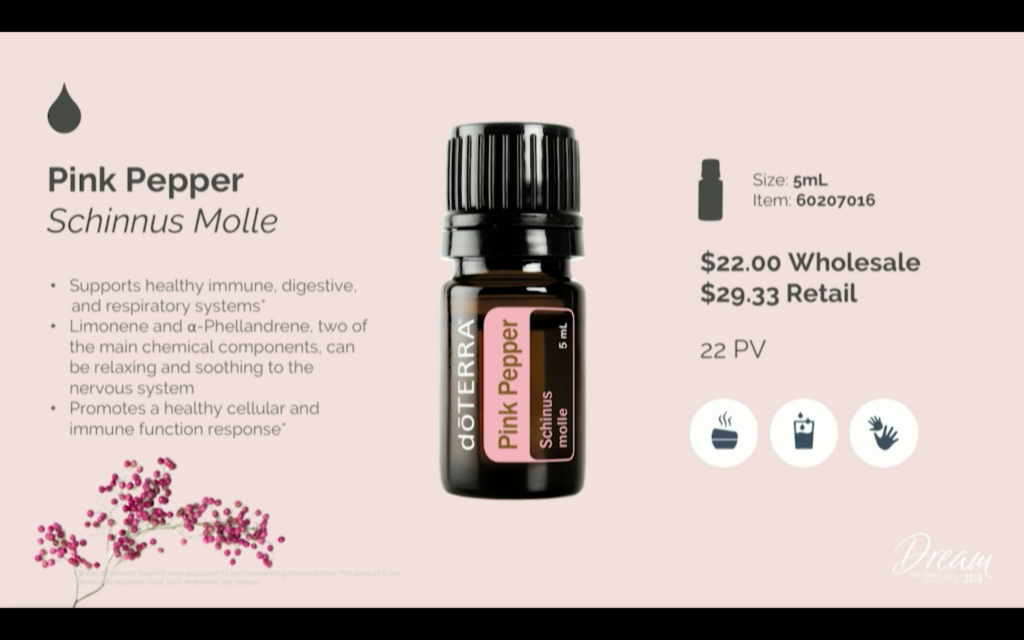 Pink Pepper  dōTERRA Essential Oils